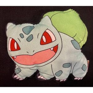 Pokemon Bulbasaur Small Throw Pillow Plush Green 2021 The‎ Northwest Group Decor